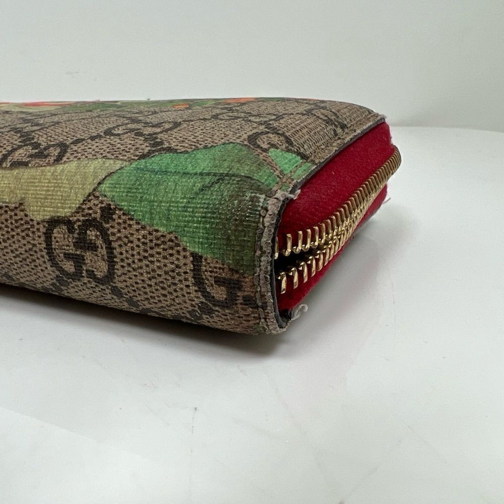 Gucci Zip Around Wallet Tian Print GG Coated Canvas - Picture 4 of 8